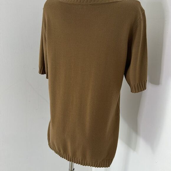 ESCADA Elevated Basic Neutral Wool Blouse - Picture 5 of 6